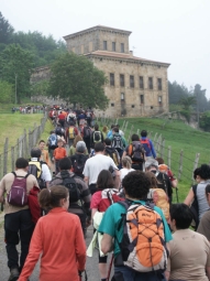 Jende multzoa Ipe�arrieta Jauregiranzko bidean...